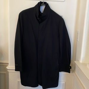 Peter Miller Lori Piana Storm Systems wool coat.